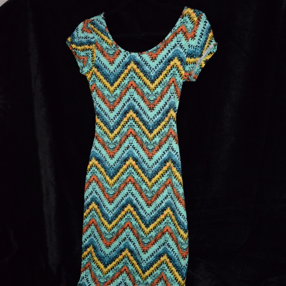 Aztec Dress - Knee Length - Size Medium